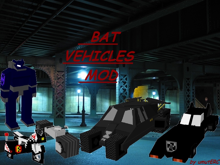 Bat vehicles mod mcreator